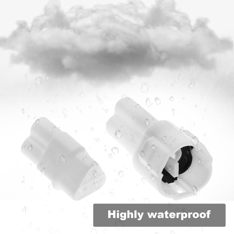 SING F LTD 2 Sets 3Pin Motorcycle Connector Kit Compatible with Sumitomo Plug Compatible with Yamaha Compatible with Kawasaki 3 Pin Way Male Female Automotive Connector - Image 4